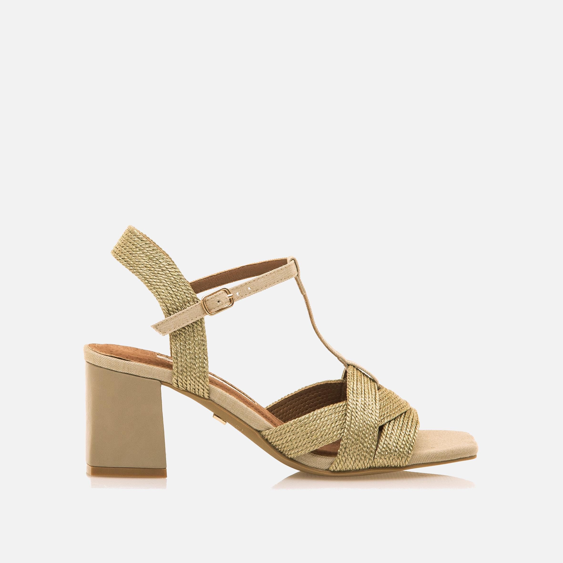 Acheter WOODIT or 57213 Sandales a talons Mariamare pour Femme